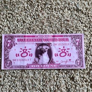 7 Rings Money! Ariana Grande Sweetener World Tour